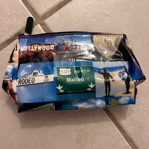 Colorful Los Angeles Pouch